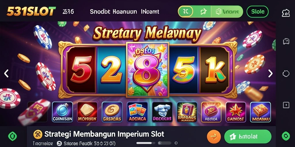 Gameplay 531SLOT yang seru dan menantang strategi.