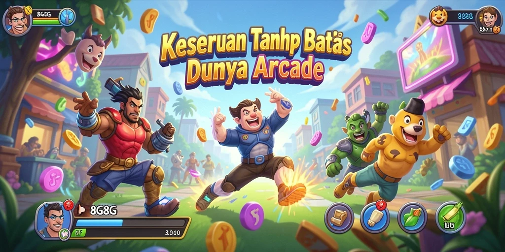 Gameplay seru dan dinamis dalam 8G8G.