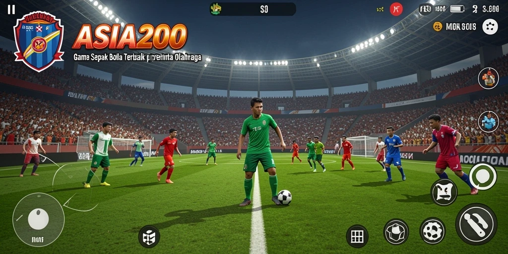 Tampilan gameplay <strong>ASIA200</strong> yang intens dan mendebarkan.