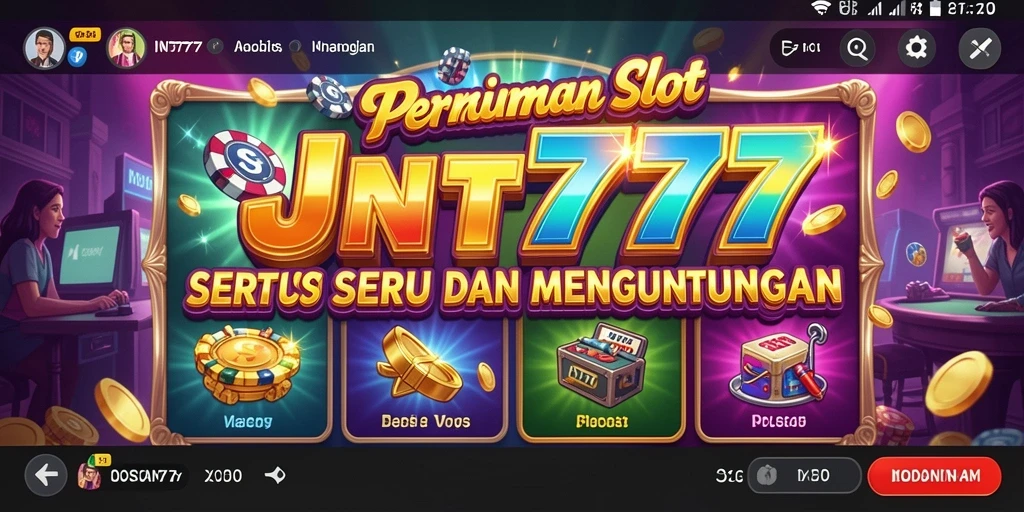 Screenshot gameplay JNT777 yang menampilkan keseruan bermain Slot.