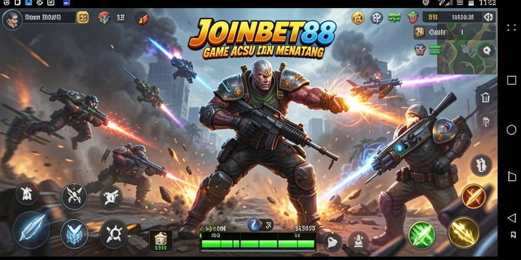 Tampilan gameplay seru dan menegangkan dari JOINBET88.