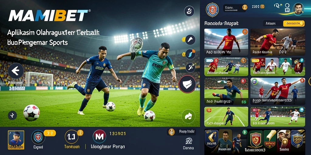 Screenshot gameplay MAMIBET yang menampilkan pengalaman olahraga yang seru.