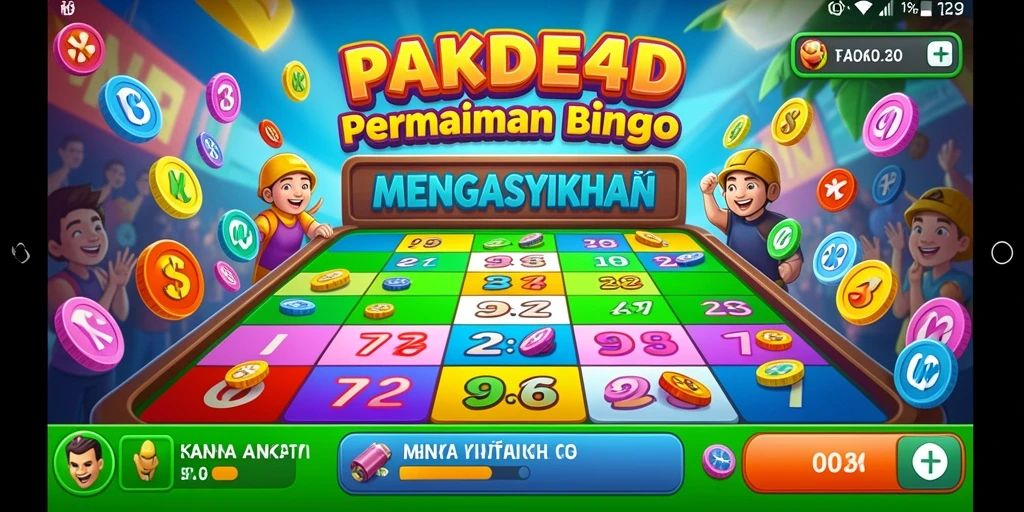 Tampilan seru gameplay Bingo PAKDE4D yang mengasyikkan.