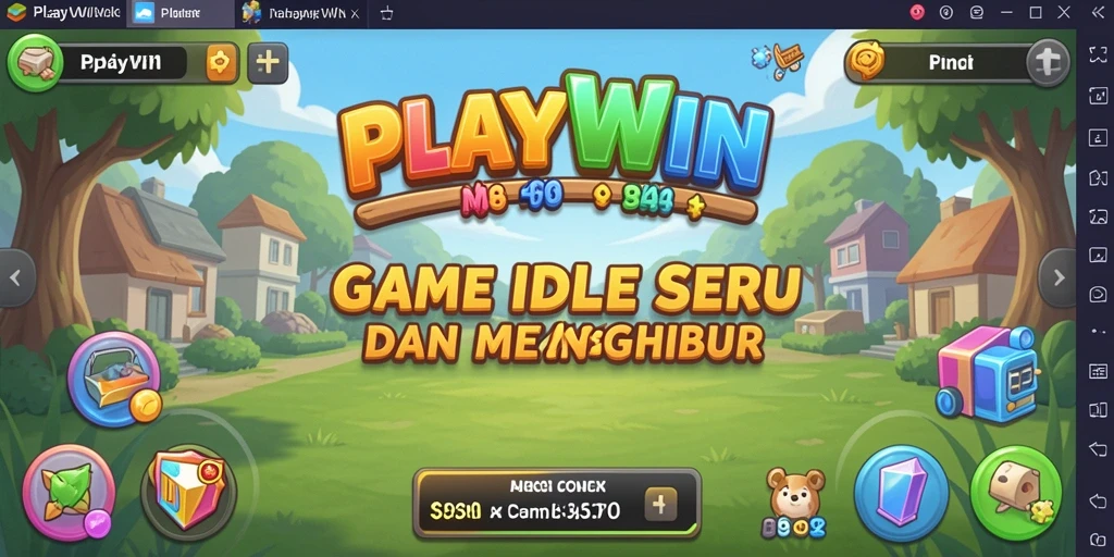 Tampilan gameplay Idle yang menarik dari PLAYWIN.