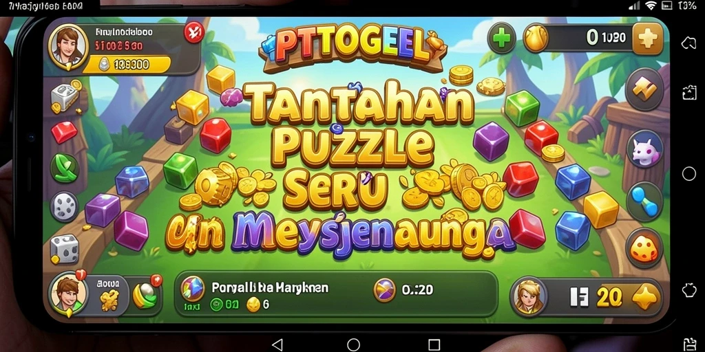 Tampilan gameplay menarik dari PTTOGEL untuk pemecahan teka-teki.