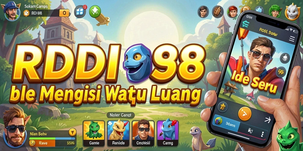 Screenshot RDI88 menampilkan karakter dan aktivitas gameplay Idle yang menarik.