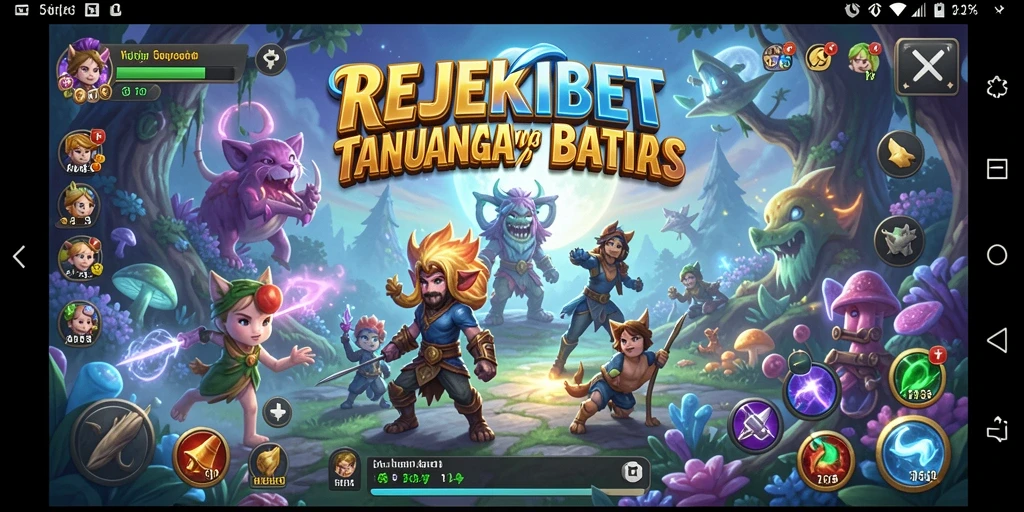 Tangkapan layar gameplay menarik dari REJEKIBET yang menampilkan aksi petualangan seru.