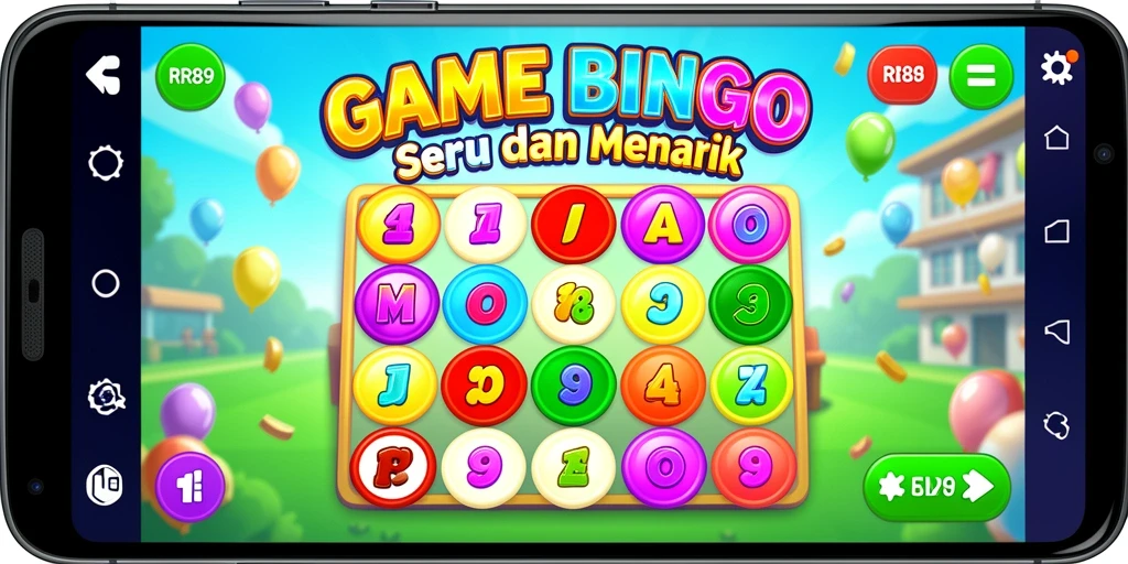 Tampilan gameplay Bingo yang menarik dan seru di RR89.