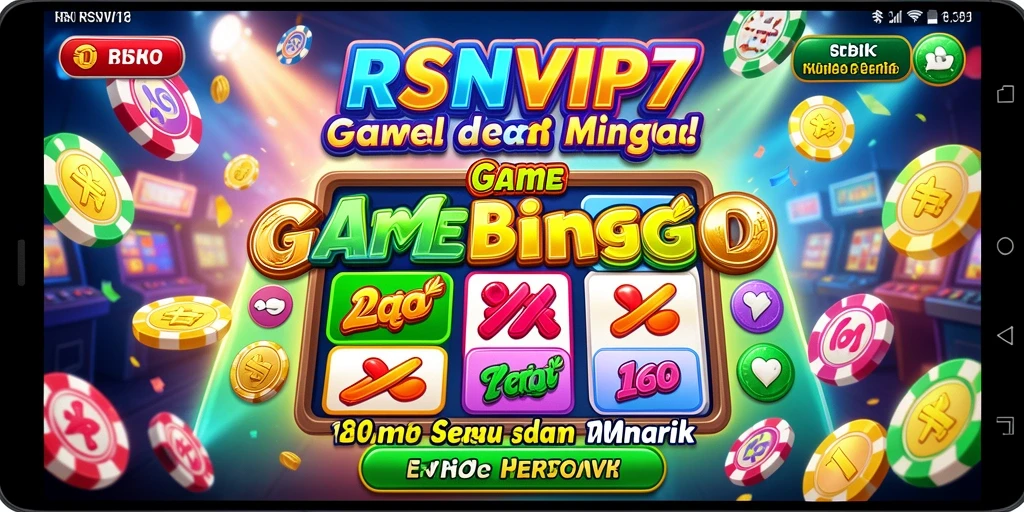 Tampilan gameplay seru RSNVIP7 saat bermain bingo.