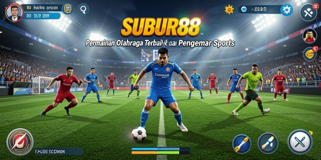 Tampilan utama gameplay SUBUR88 yang mengasyikkan dan dinamis.
